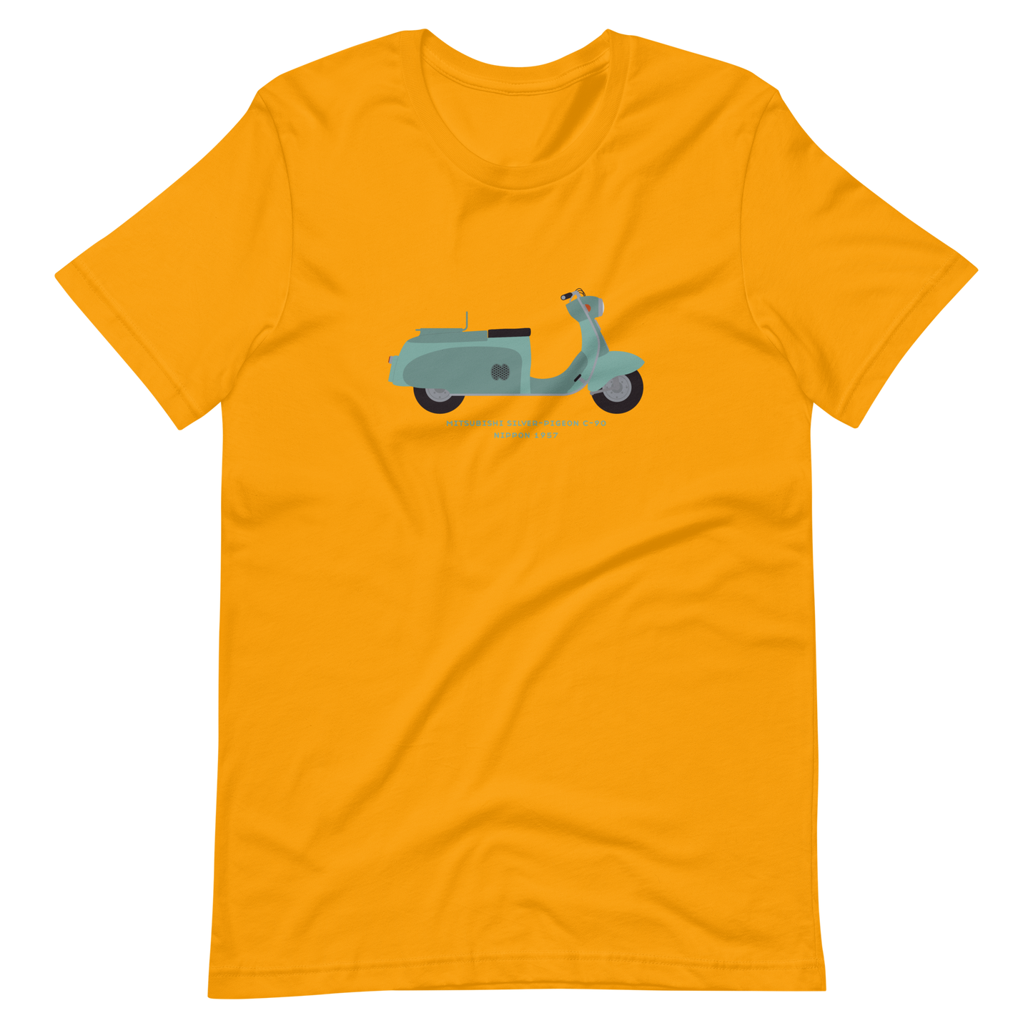 T-Shirt Scooter Mitsubishi Silver-Pigeon C-90, Nippon 1957