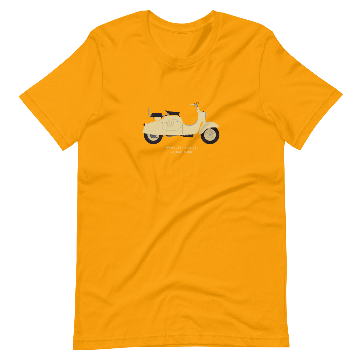 T-Shirt Scooter MV Agusta 125 CSL, Italia 1950