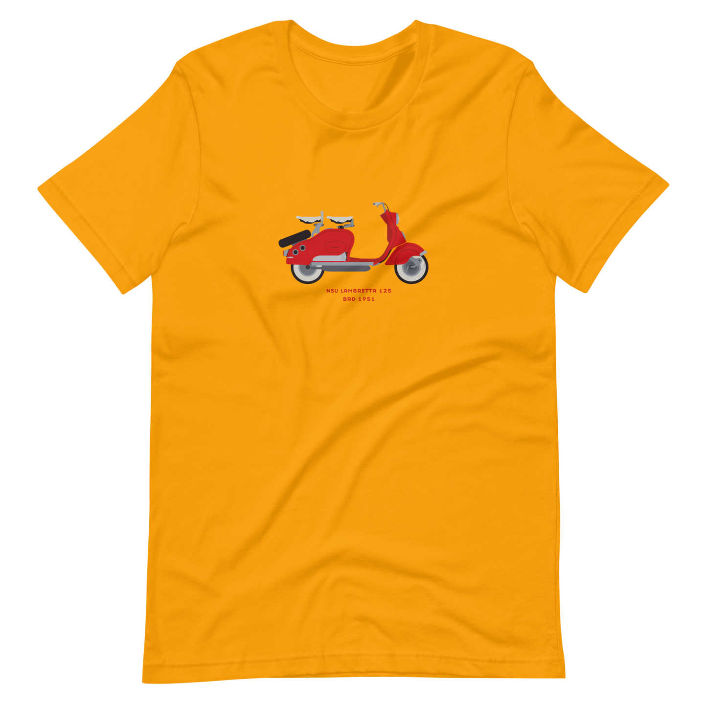 T-Shirt Scooter NSU Lambretta 125, BRD 1951