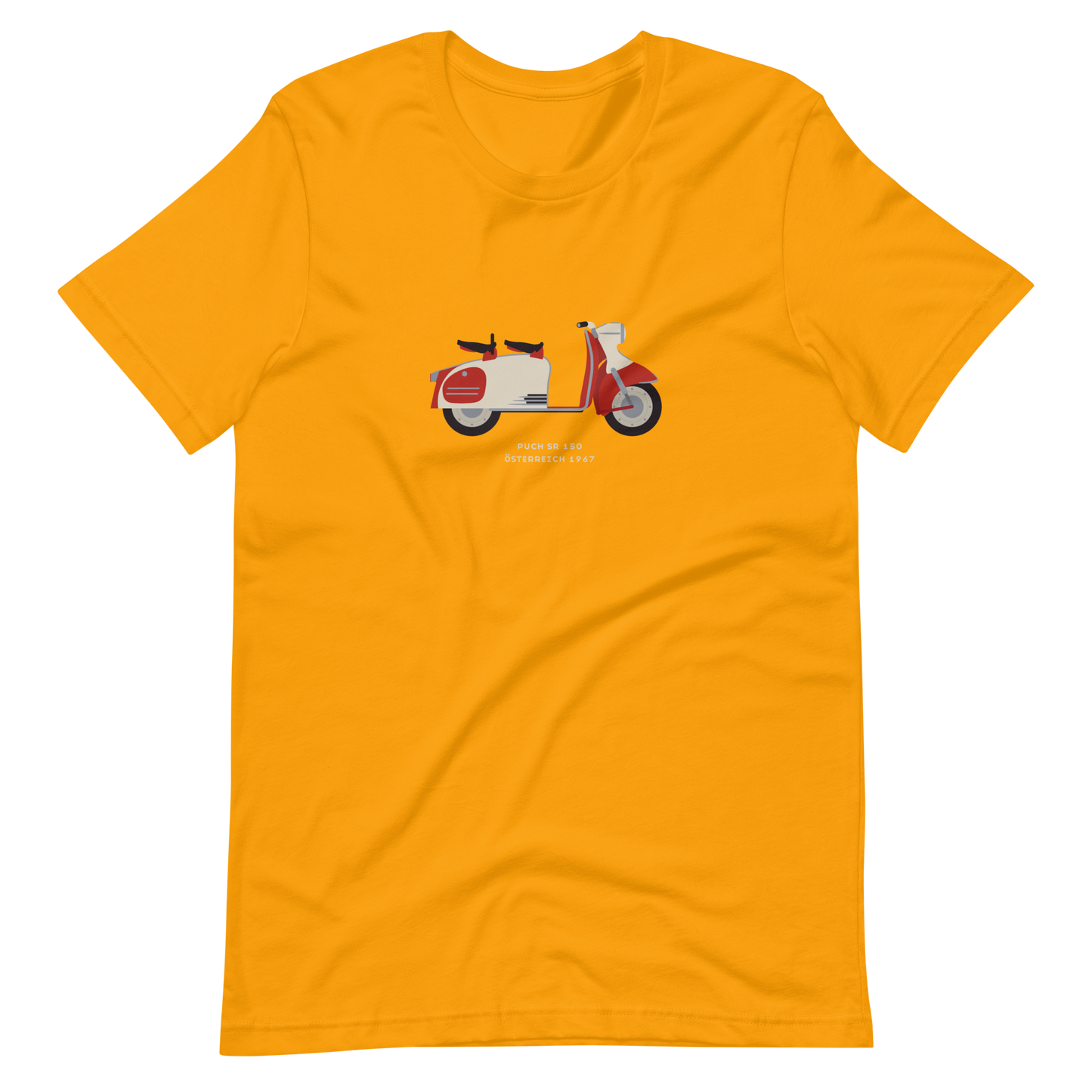 T-Shirt Scooter Puch SR 150, Österreich 1967