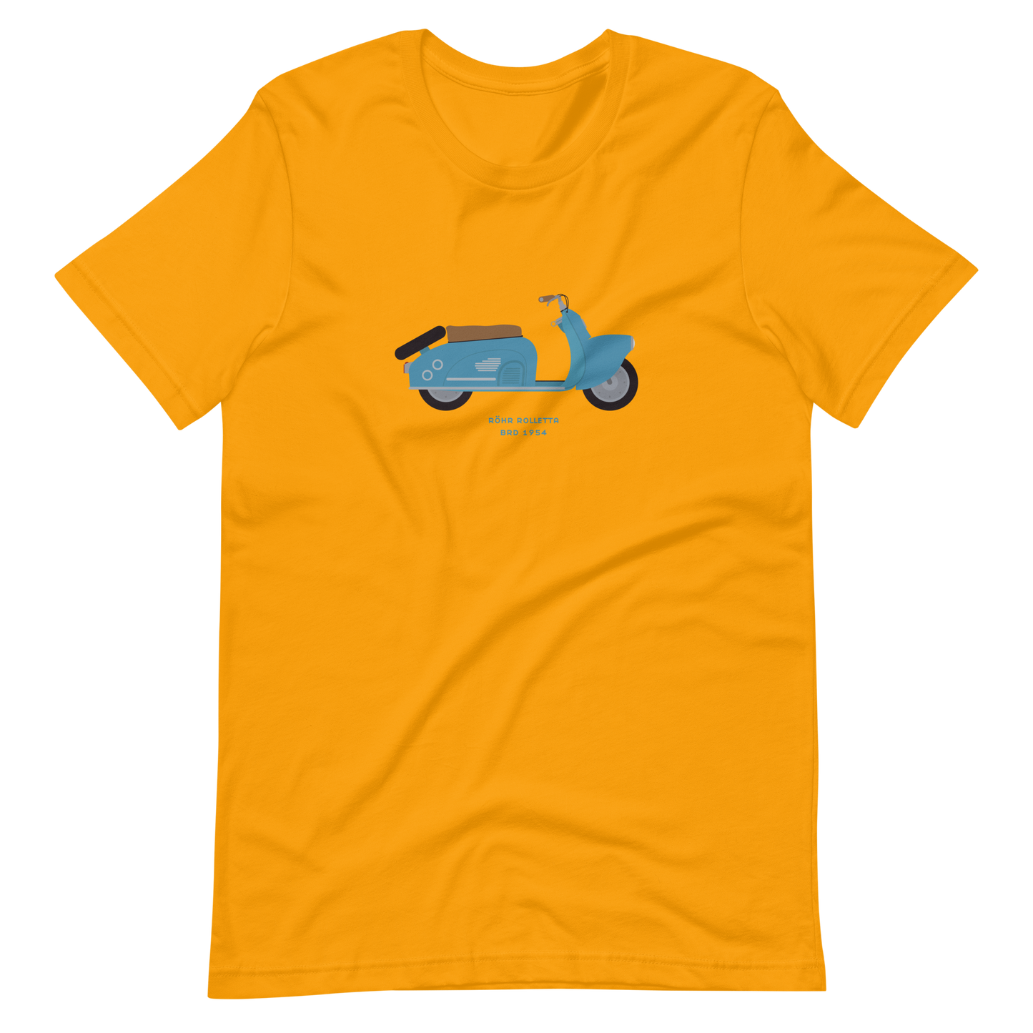 T-Shirt Scooter Röhr Rolletta, BRD 1954