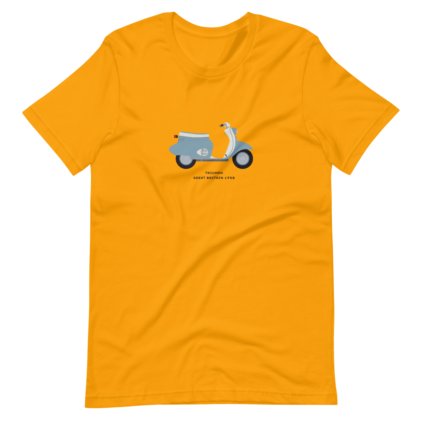T-Shirt Scooter Triumph, Great Britain 1958