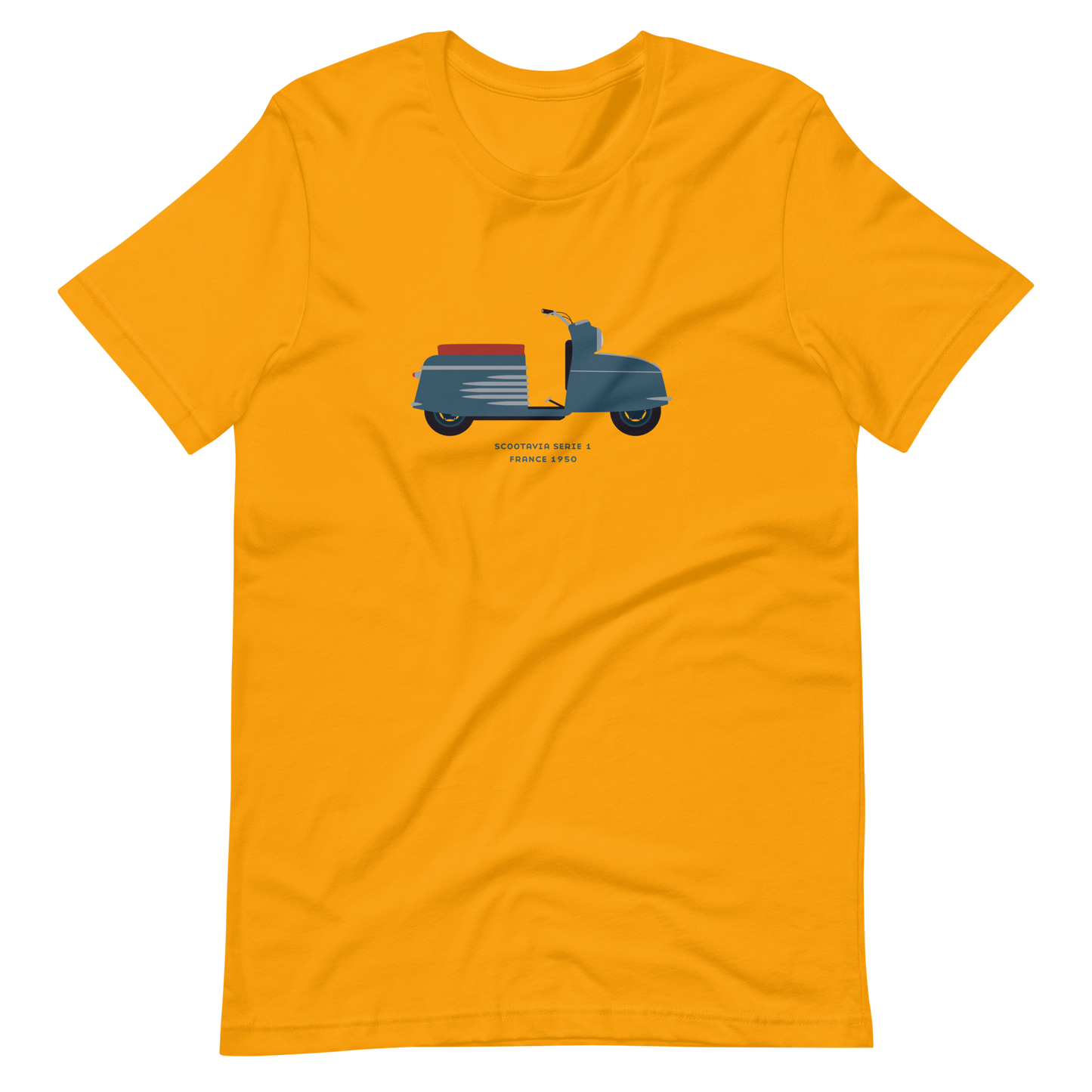 T-Shirt Scooter Scootavia Serie 1, France 1950