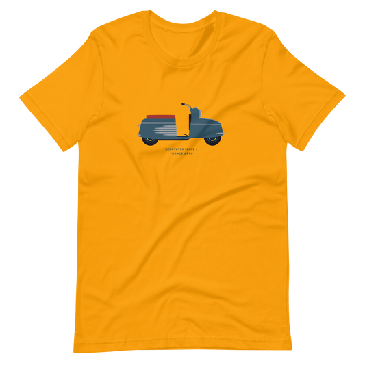 T-Shirt Scooter Scootavia Serie 1, France 1950