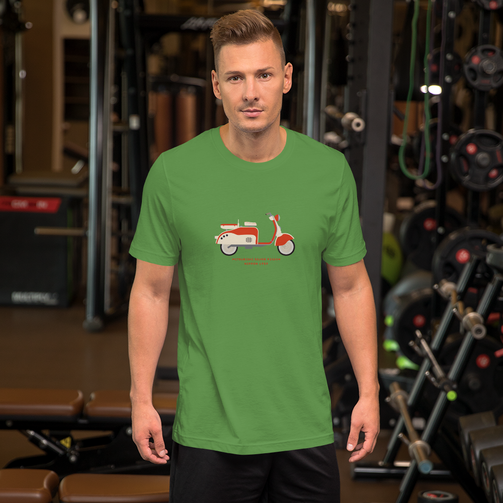 T-Shirt Scooter Mitsubishi Silver Pigeon, Nippon 1959