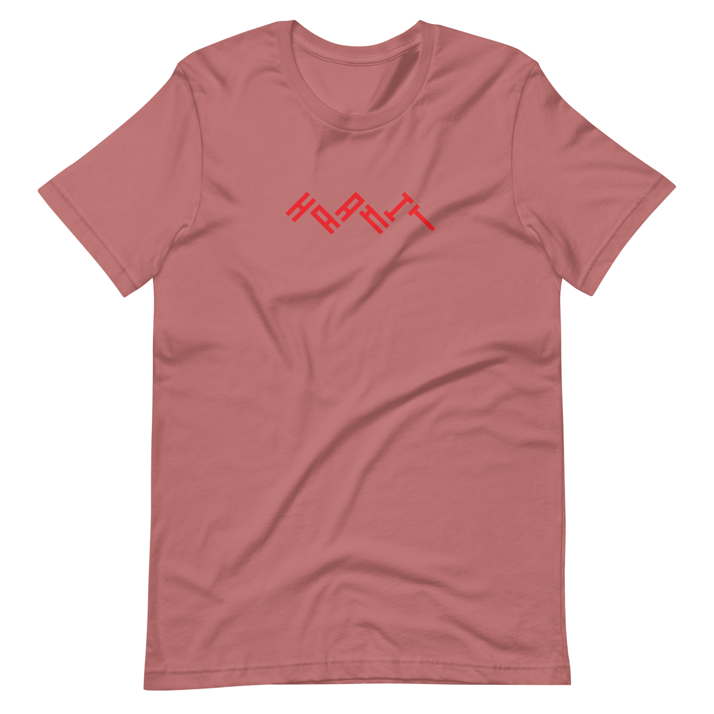 T-Shirt HAAMIT zickzack rot