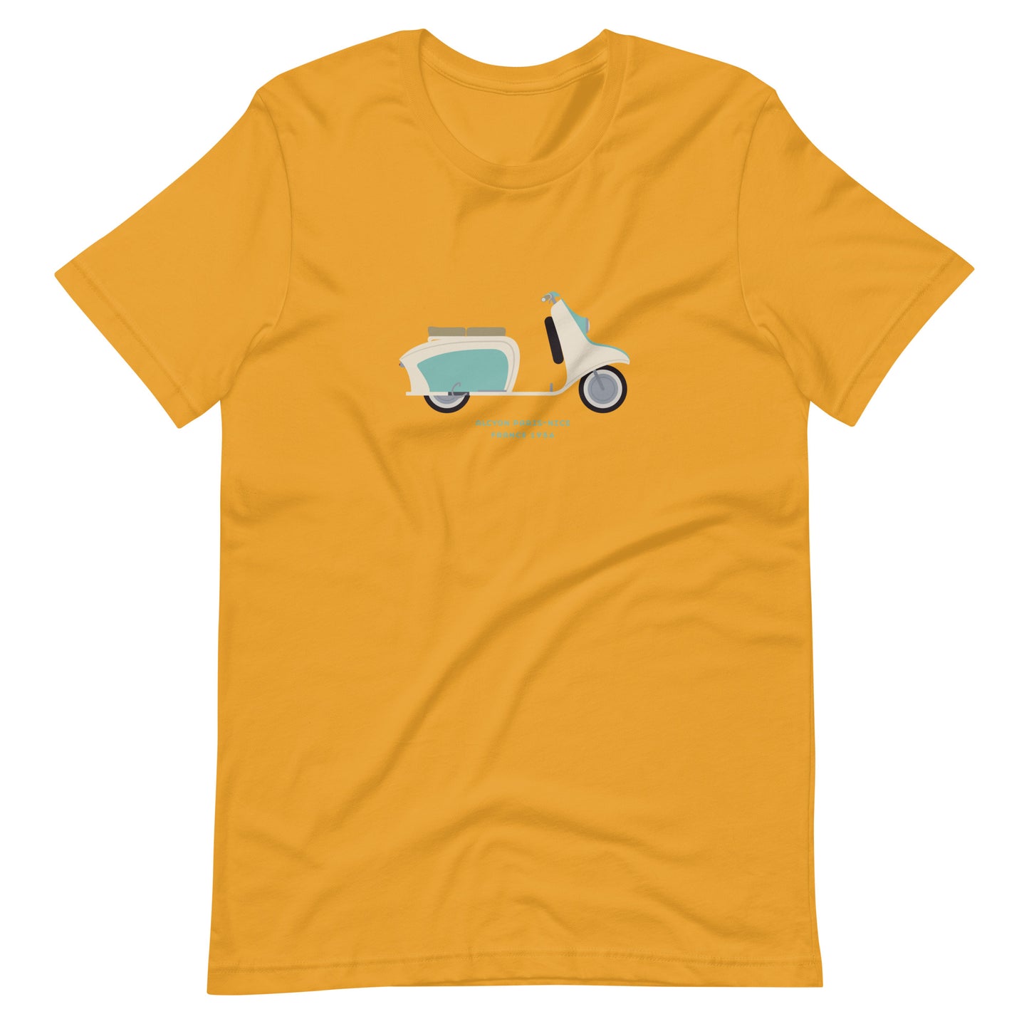T-Shirt Scooter Alcyon Paris-Nice France, 1956