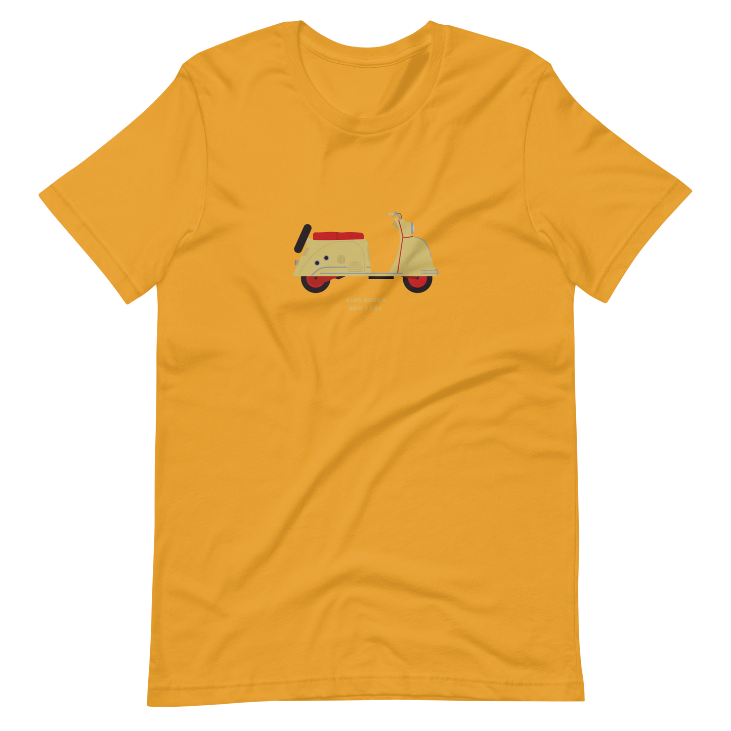 T-Shirt Scooter Glas Goggo, BRD 1951