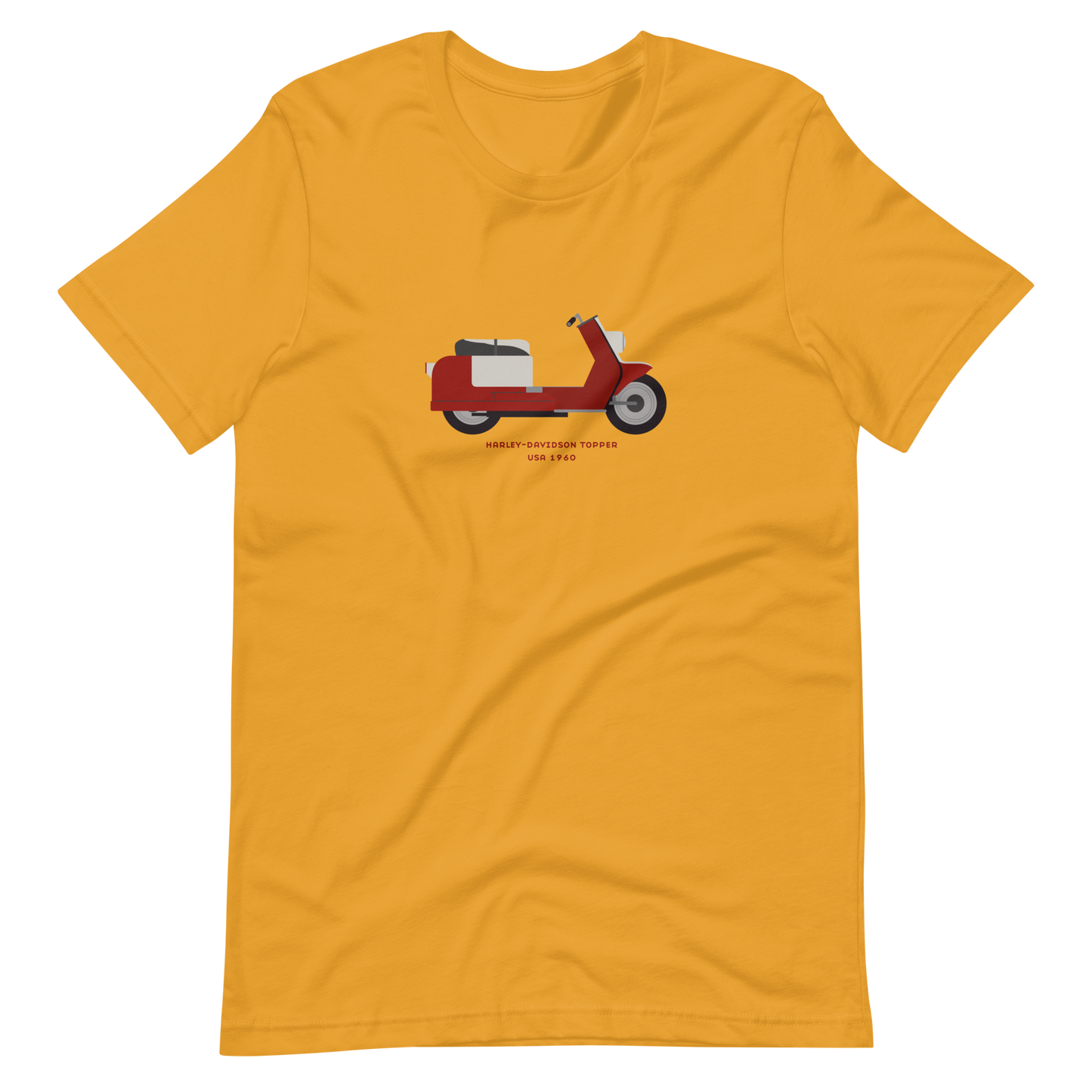 T-Shirt Scooter Harley Davidson Topper, USA 1960