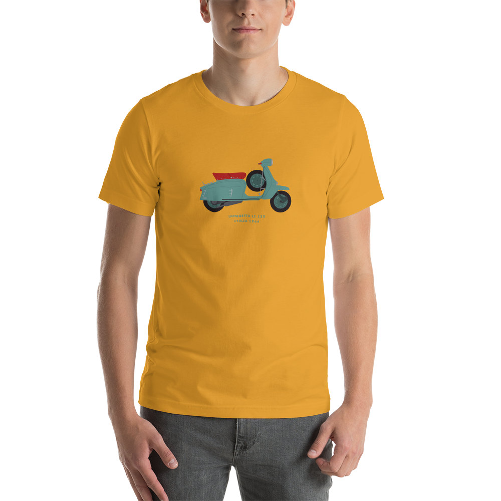 T-Shirt Scooter Lambretta LI 125, Italia 1966