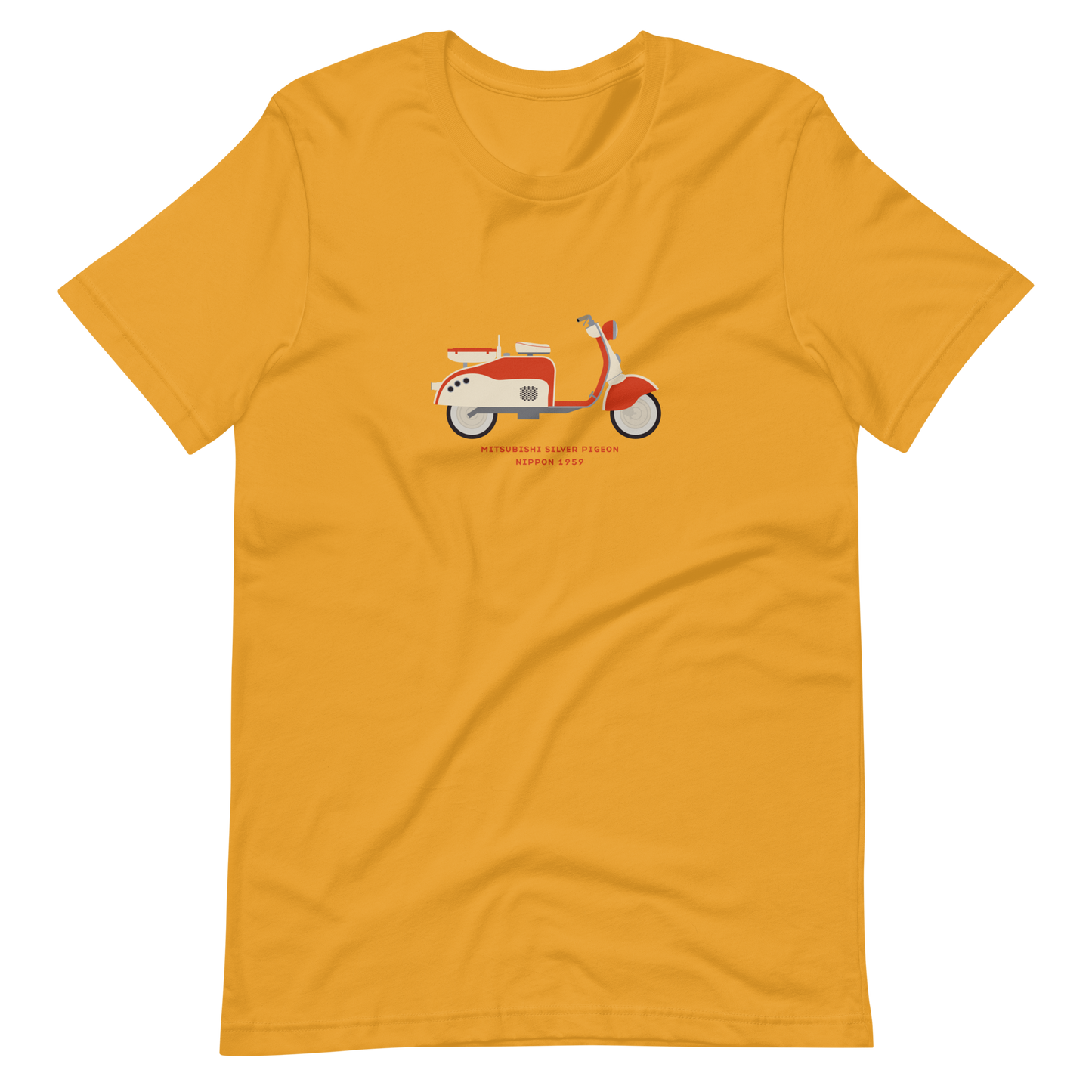 T-Shirt Scooter Mitsubishi Silver Pigeon, Nippon 1959