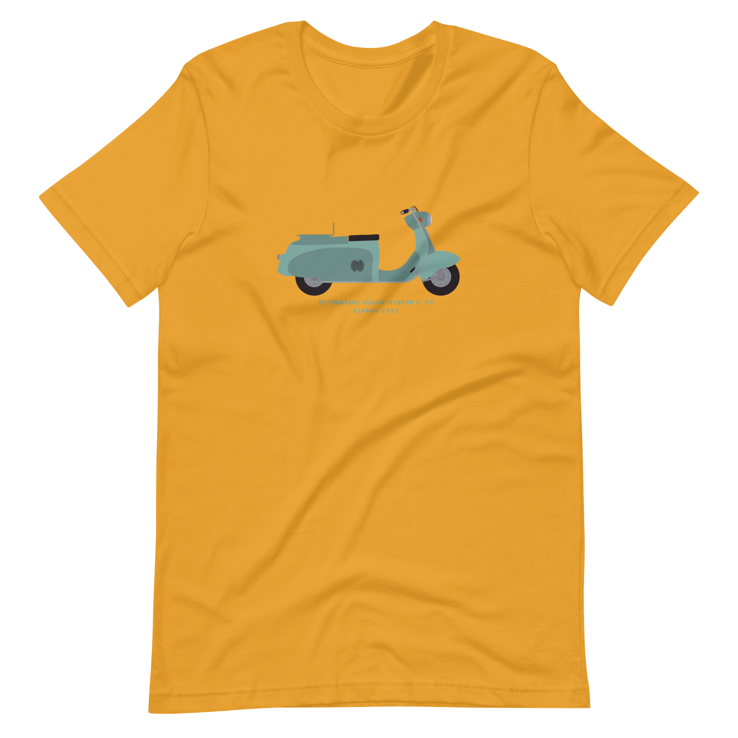 T-Shirt Scooter Mitsubishi Silver-Pigeon C-90, Nippon 1957