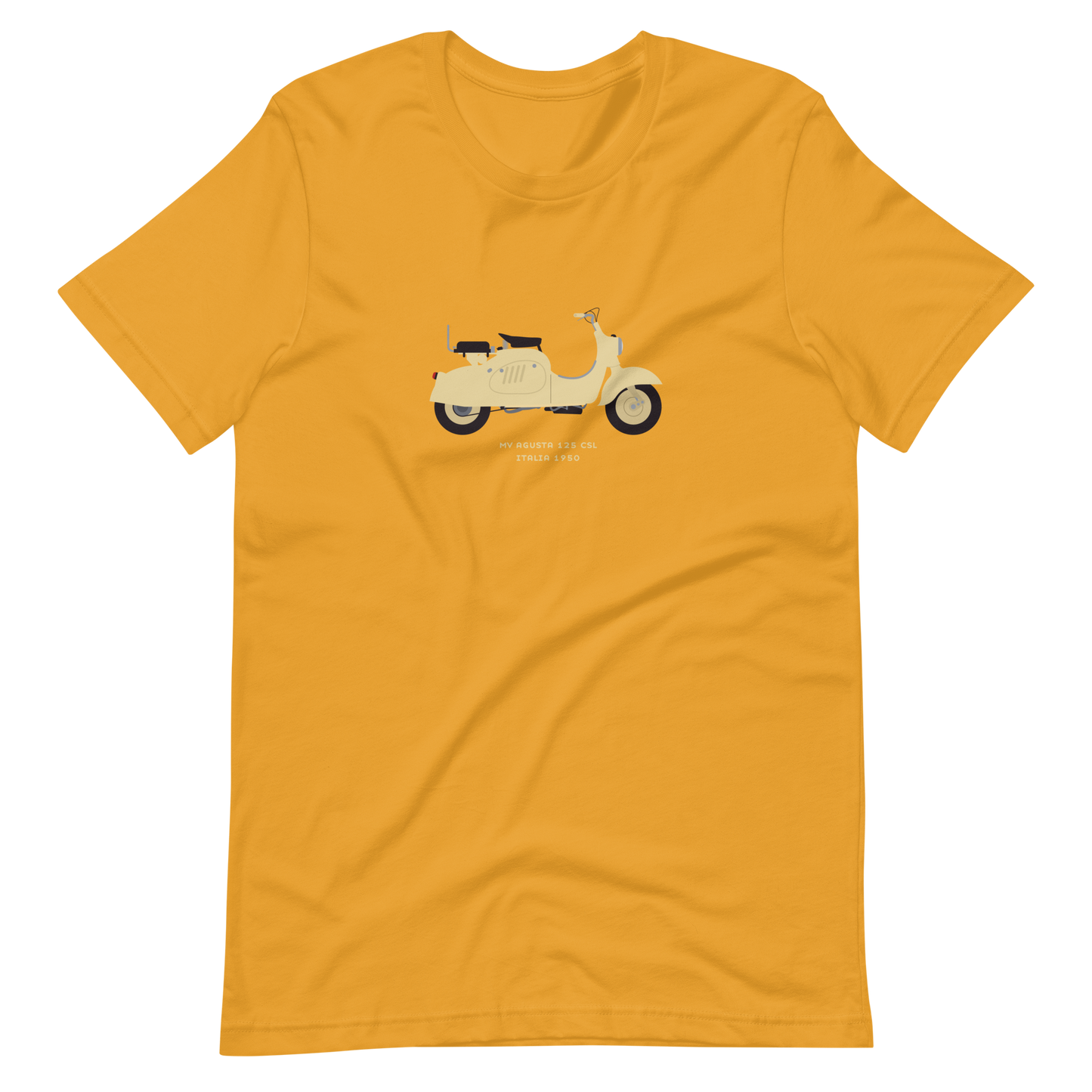 T-Shirt Scooter MV Agusta 125 CSL, Italia 1950