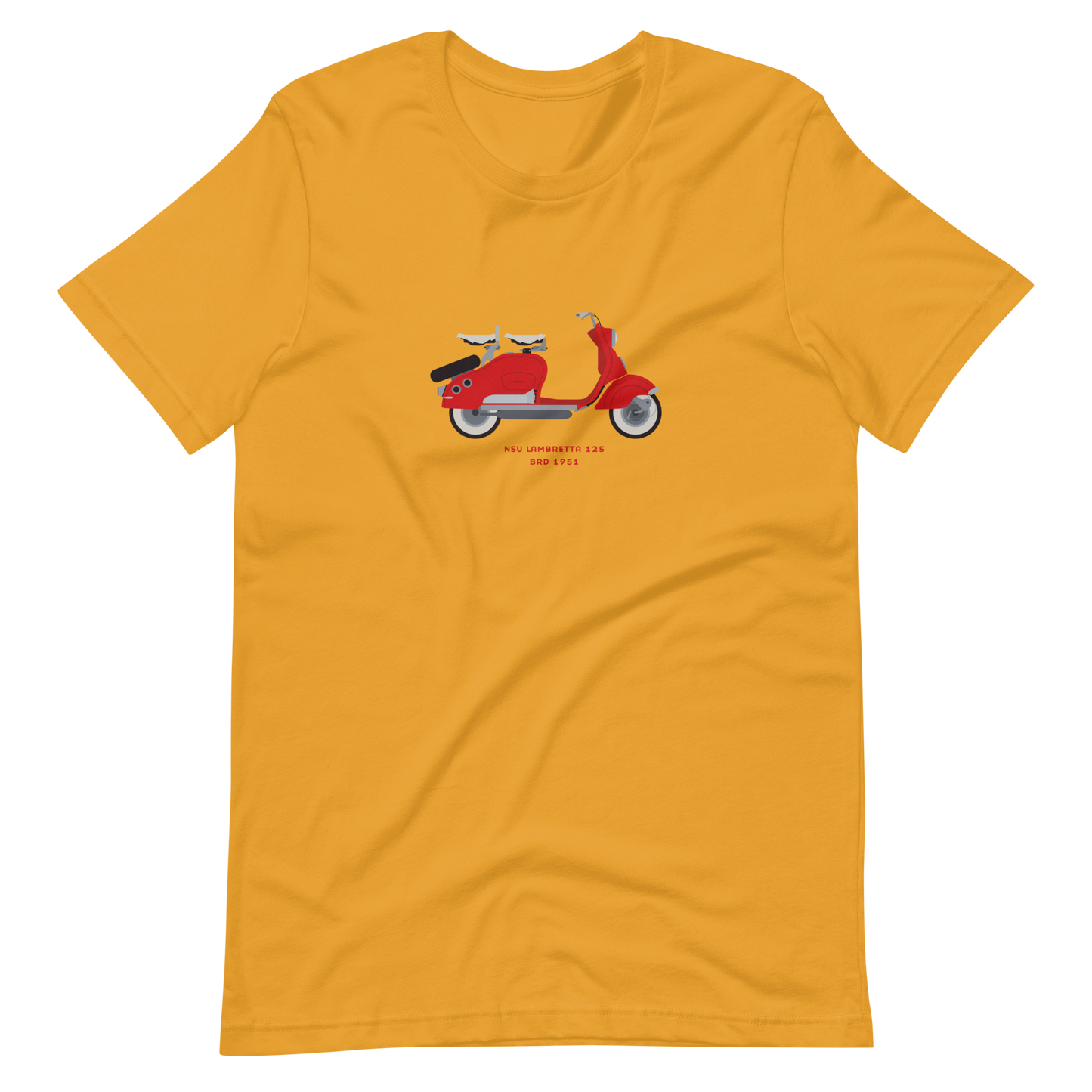 T-Shirt Scooter NSU Lambretta 125, BRD 1951