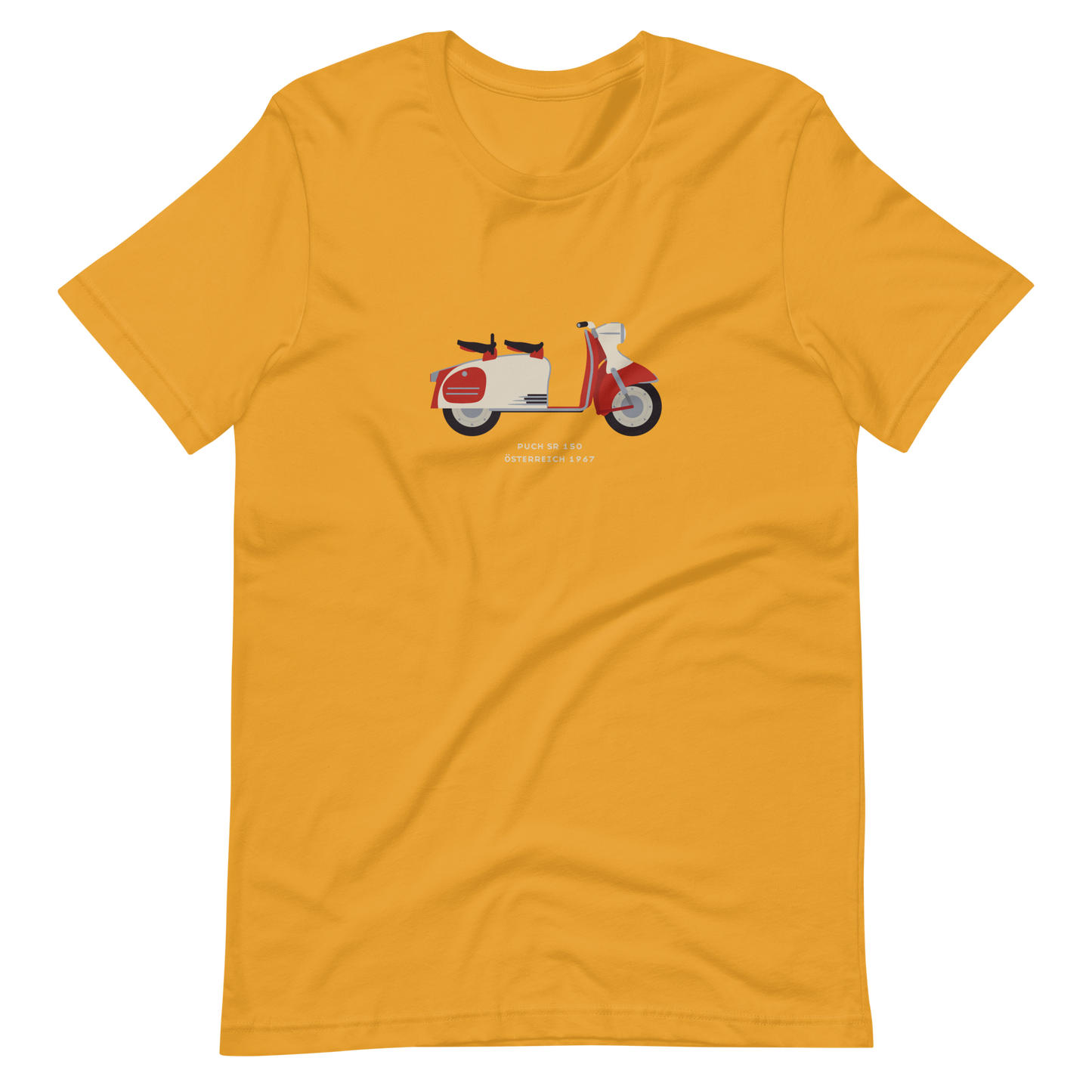 T-Shirt Scooter Puch SR 150, Österreich 1967
