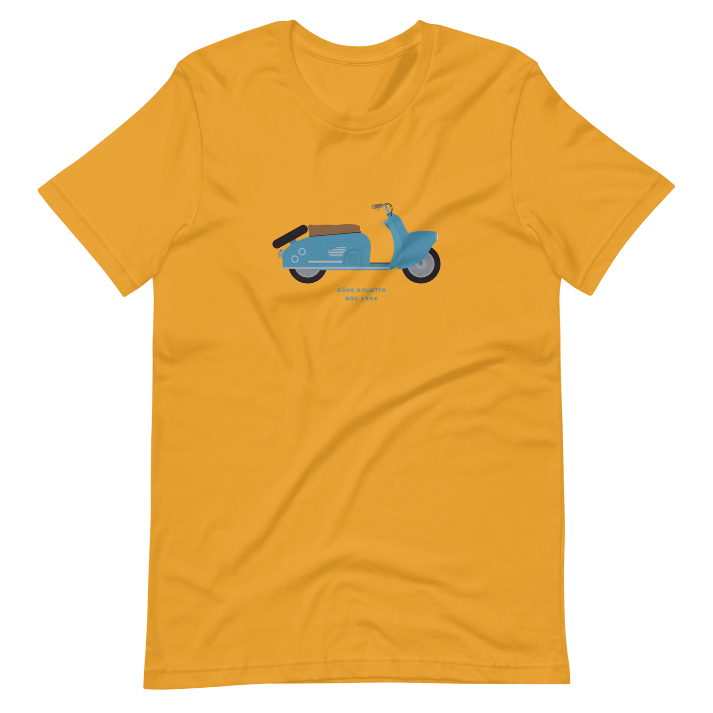 T-Shirt Scooter Röhr Rolletta, BRD 1954
