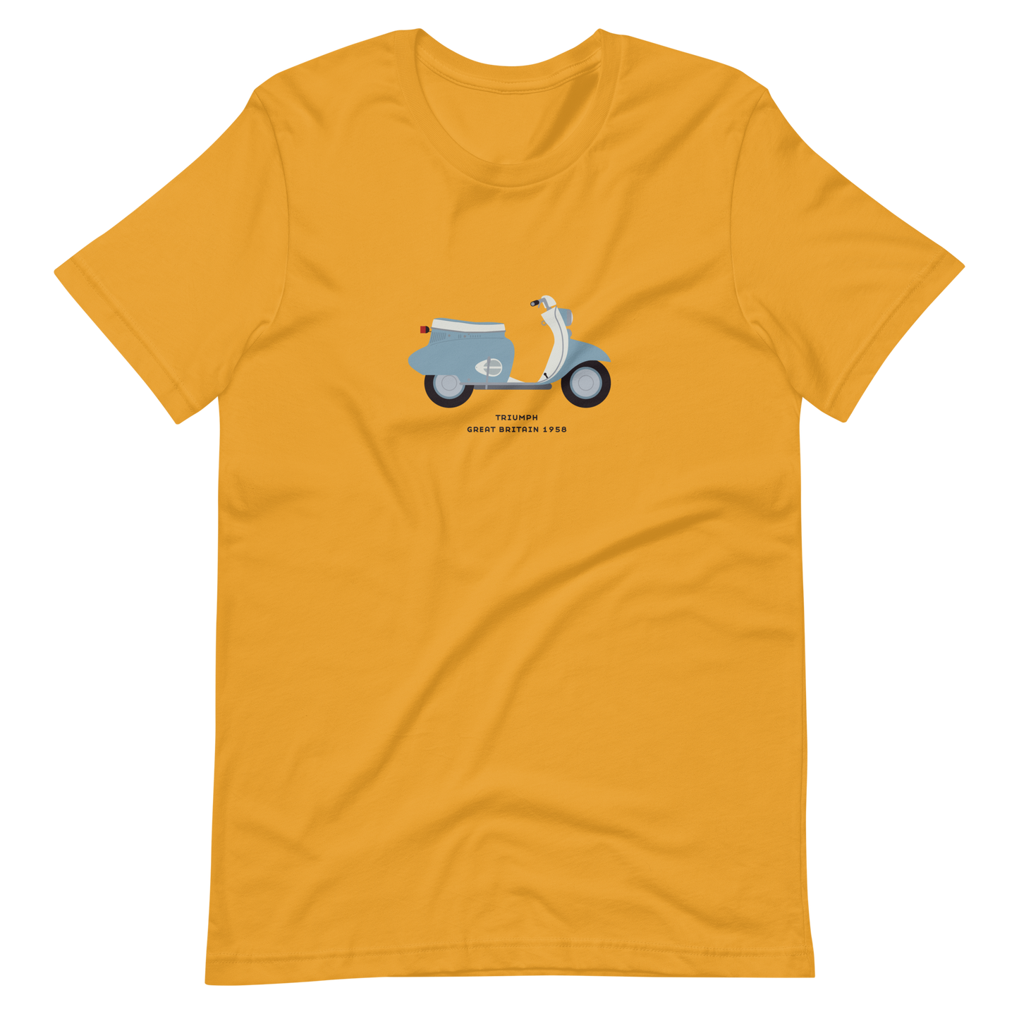 T-Shirt Scooter Triumph, Great Britain 1958
