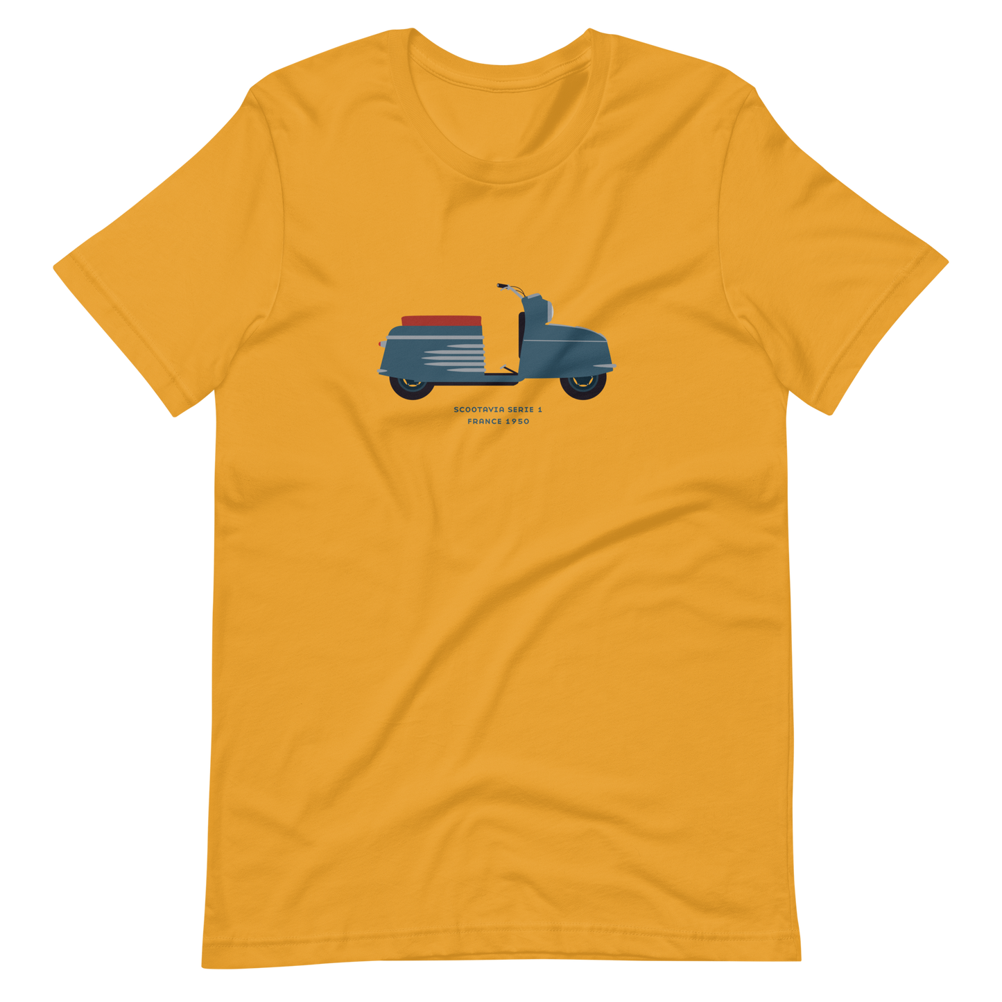 T-Shirt Scooter Scootavia Serie 1, France 1950