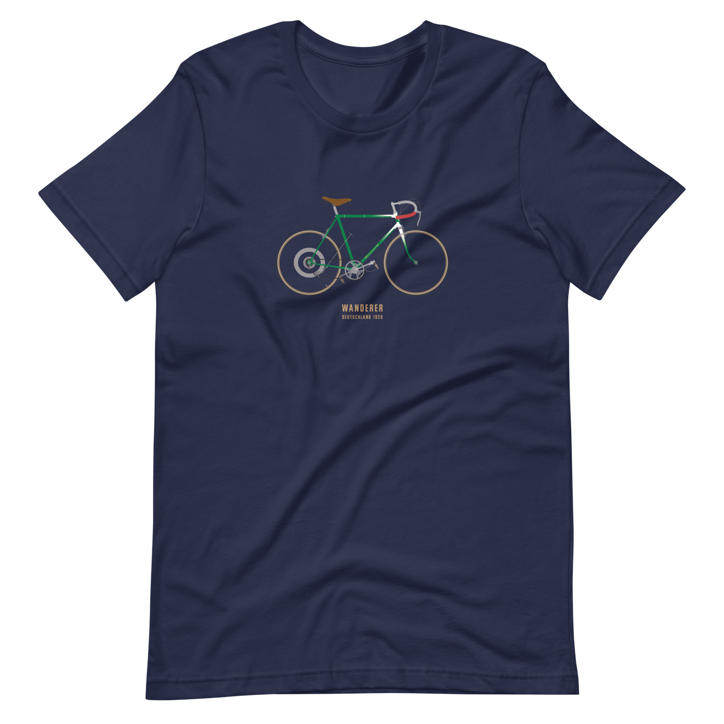 T-Shirt Wanderer Fahrrad, Chemnitz 1920