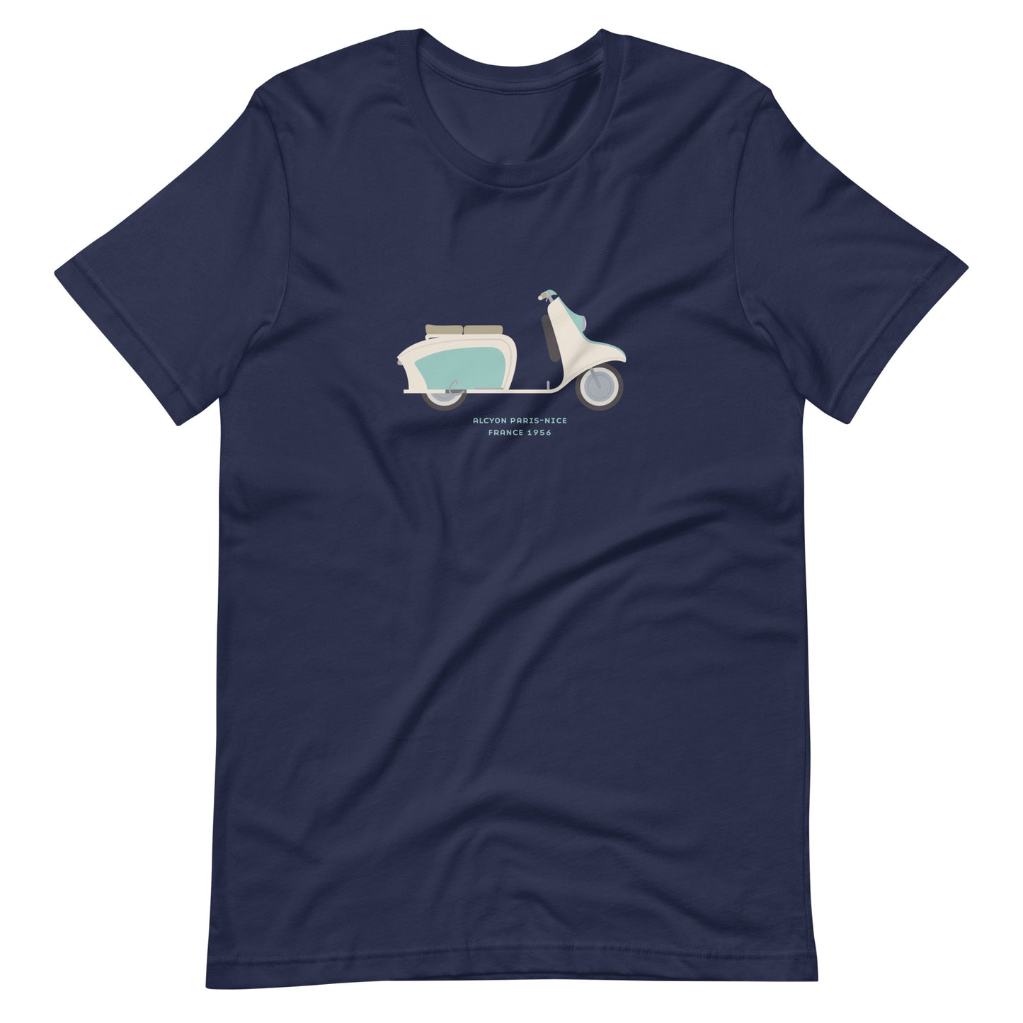 T-Shirt Scooter Alcyon Paris-Nice France, 1956