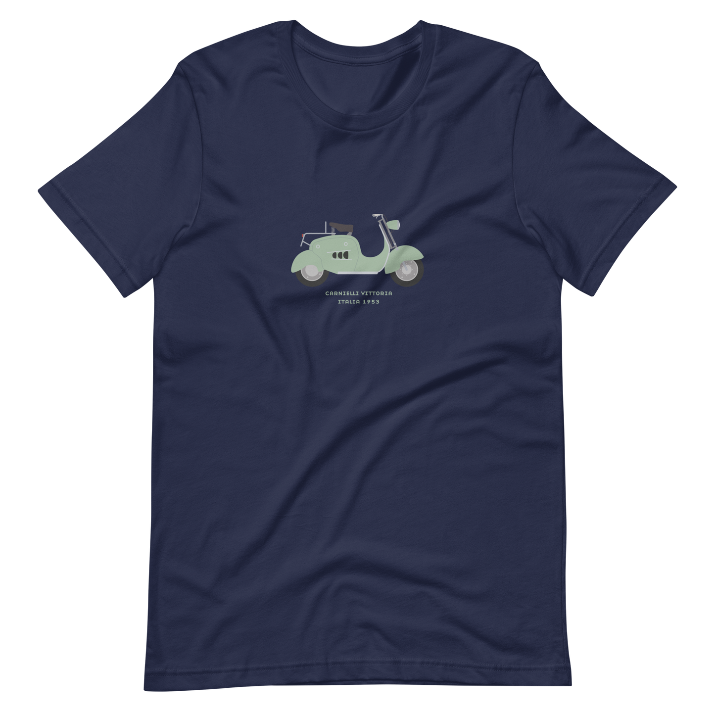 T-Shirt Scooter Carnielli Vittoria, Italia 1953