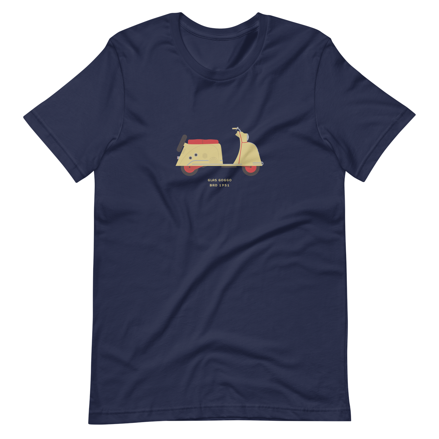 T-Shirt Scooter Glas Goggo, BRD 1951