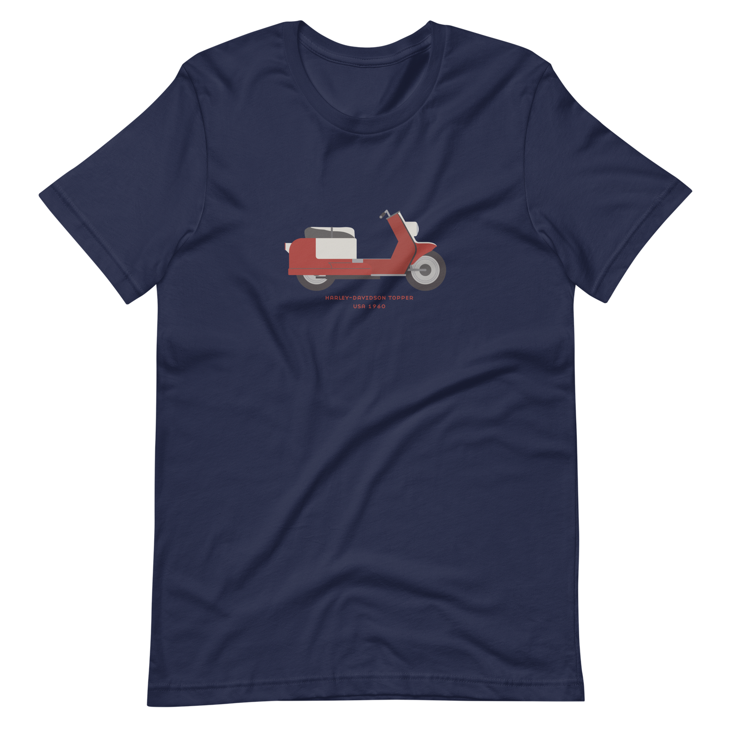T-Shirt Scooter Harley Davidson Topper, USA 1960
