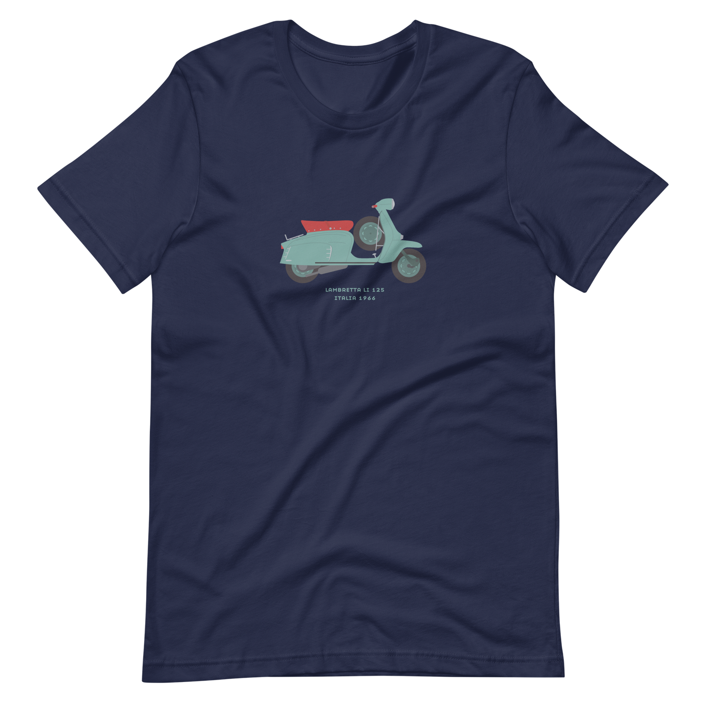 T-Shirt Scooter Lambretta LI 125, Italia 1966