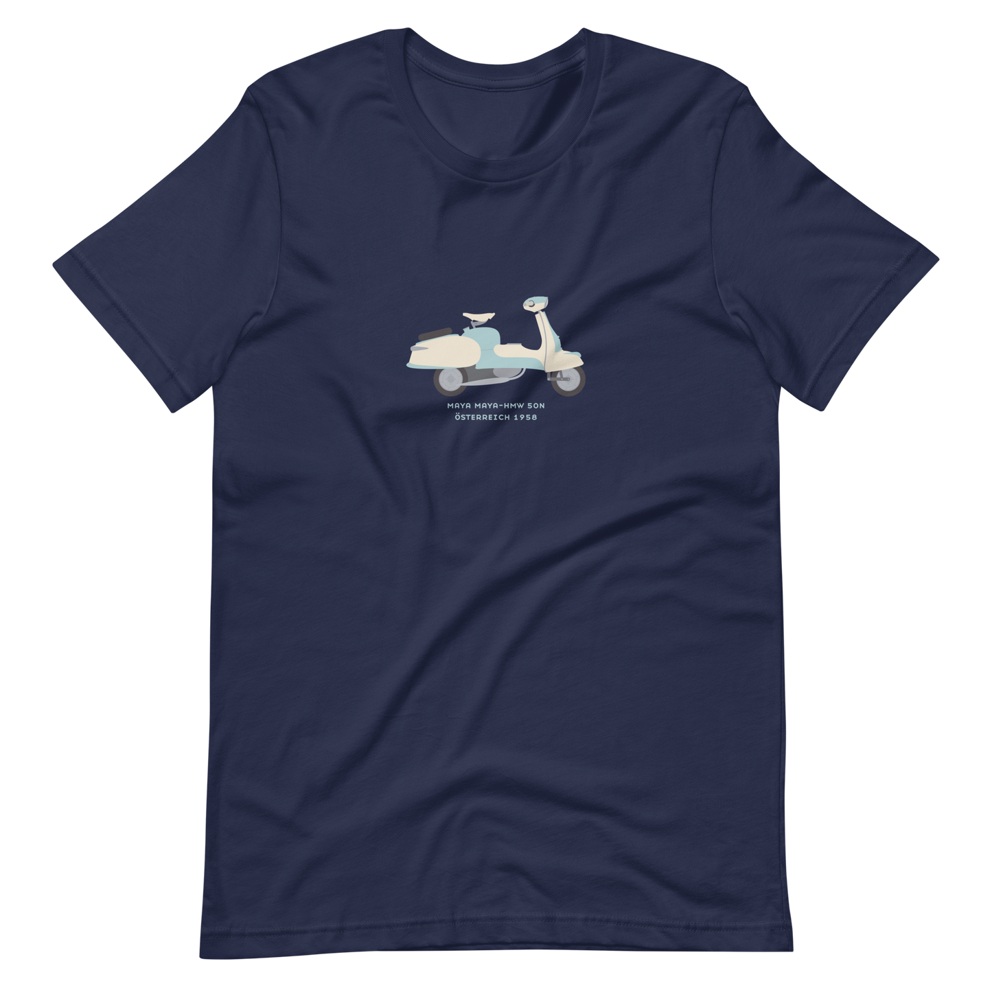 T-Shirt Scooter Maya Maya-HMW 50N, Österreich 1958