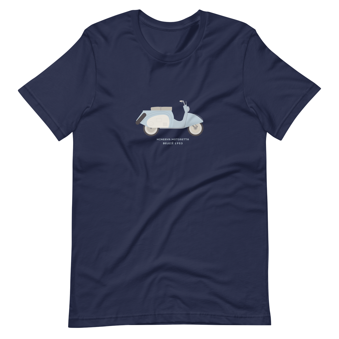 T-Shirt Scooter Minerva Motoretta, België 1953