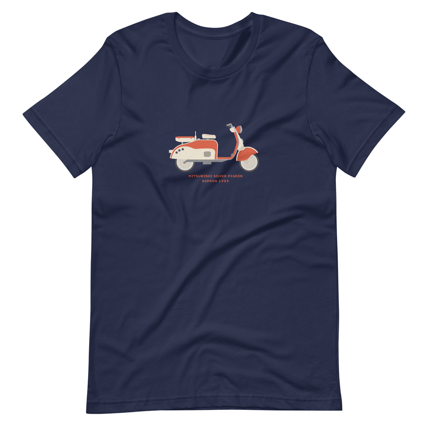 T-Shirt Scooter Mitsubishi Silver Pigeon, Nippon 1959