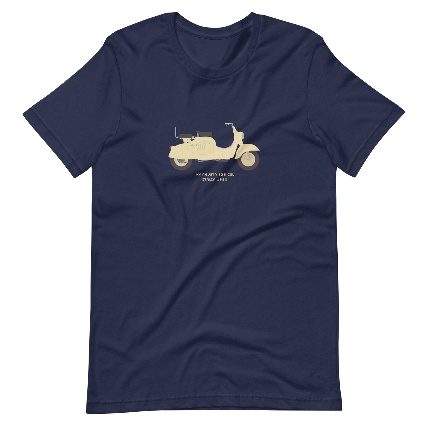 T-Shirt Scooter MV Agusta 125 CSL, Italia 1950