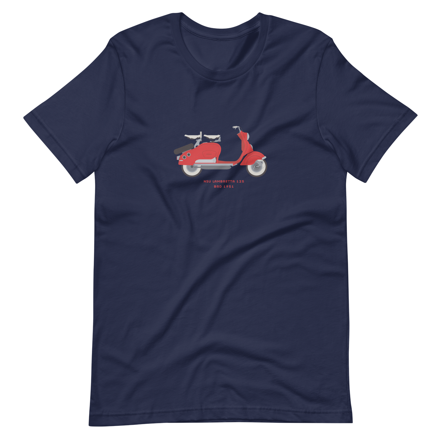 T-Shirt Scooter NSU Lambretta 125, BRD 1951