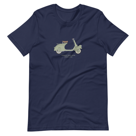 T-Shirt Scooter Piaggio Vespa ACMA, Italia 1954
