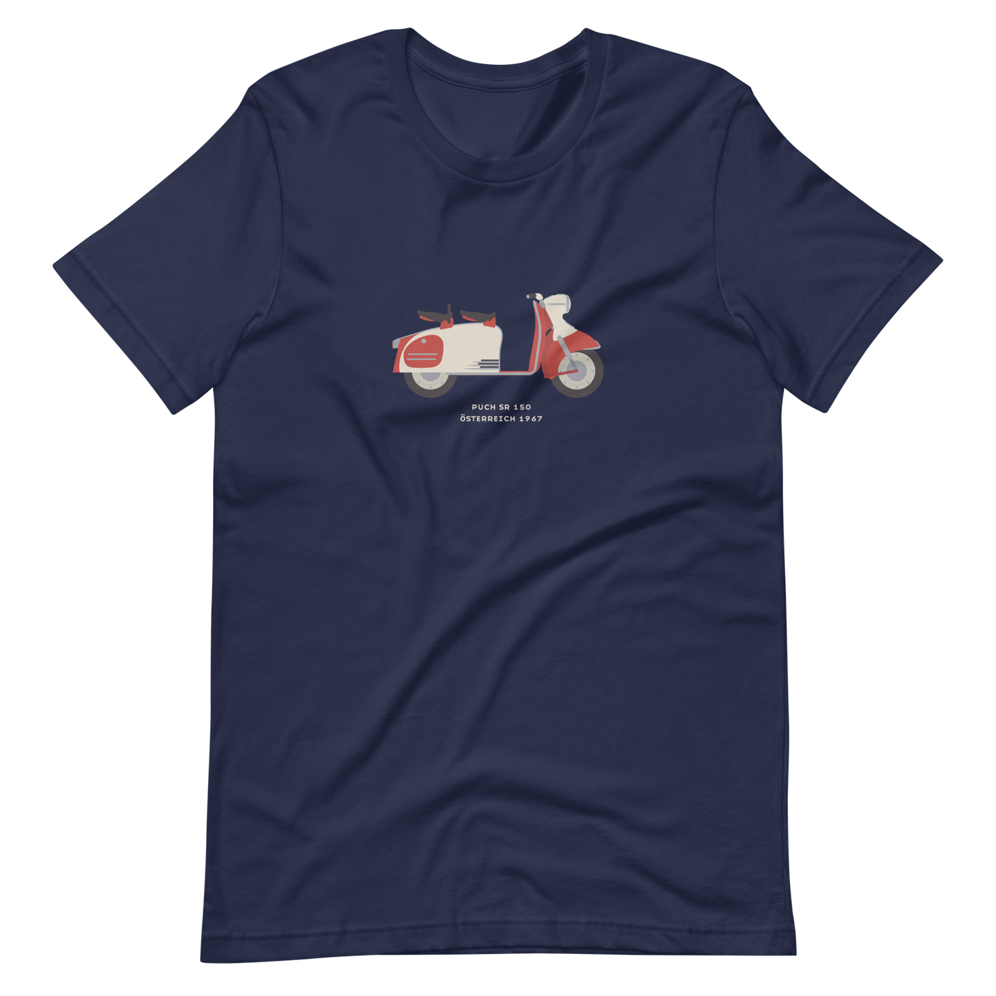 T-Shirt Scooter Puch SR 150, Österreich 1967