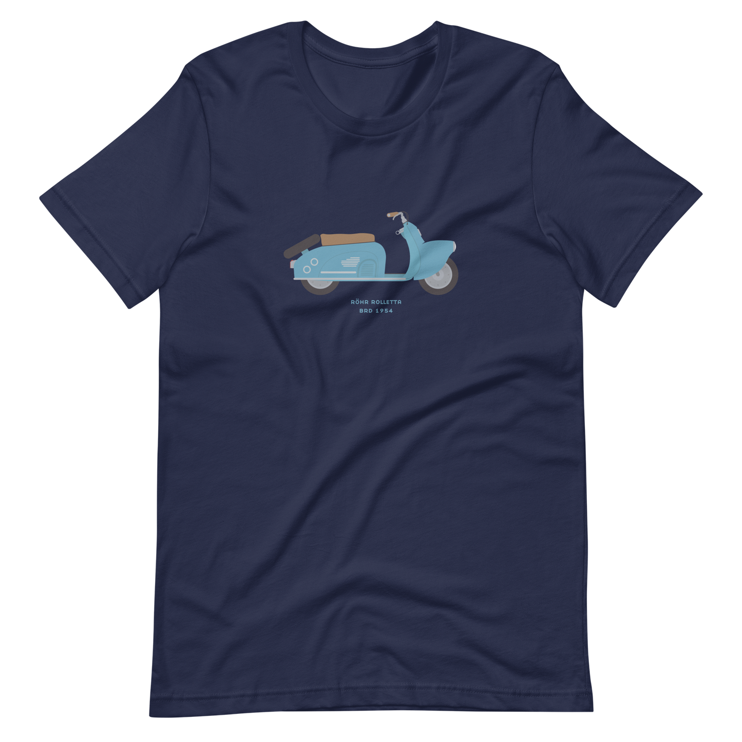 T-Shirt Scooter Röhr Rolletta, BRD 1954