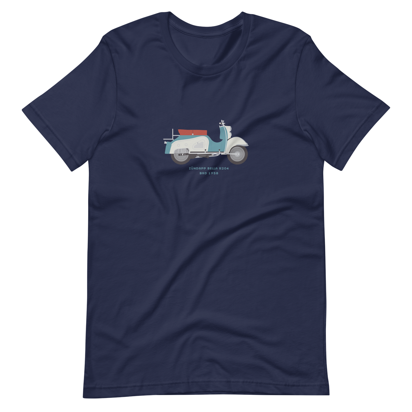 T-Shirt Scooter Zündapp Bella R204, BRD 1958