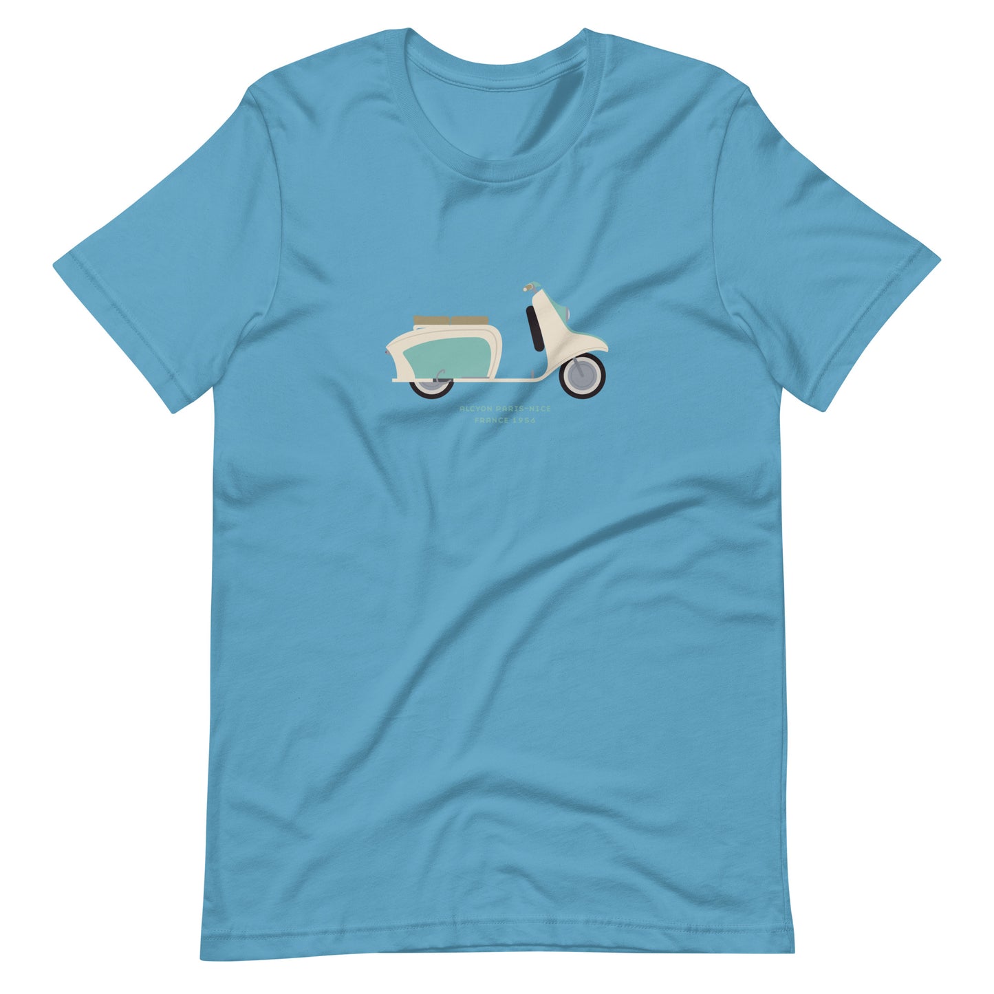 T-Shirt Scooter Alcyon Paris-Nice France, 1956