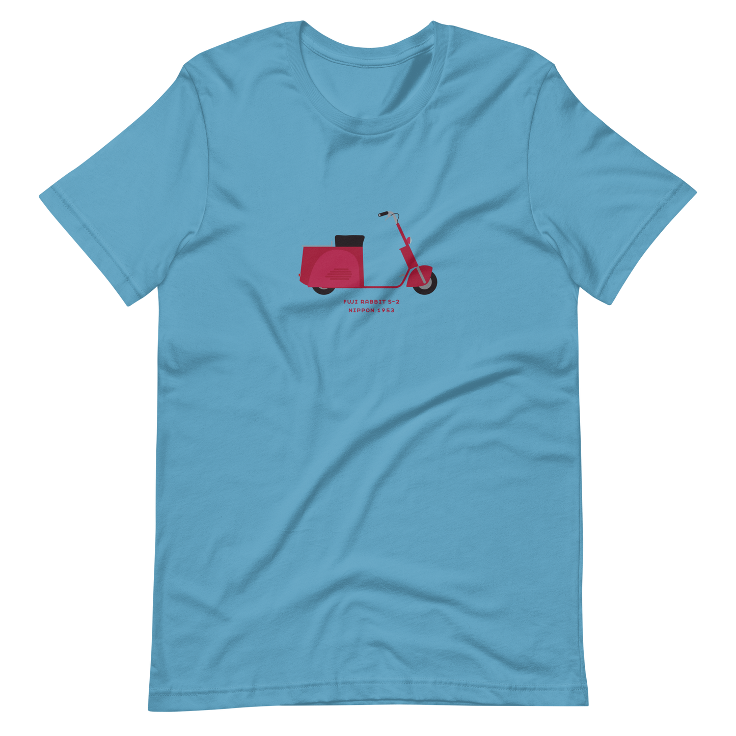 T-Shirt Scooter Fuji Rabbit sS-2, Nippon 1953