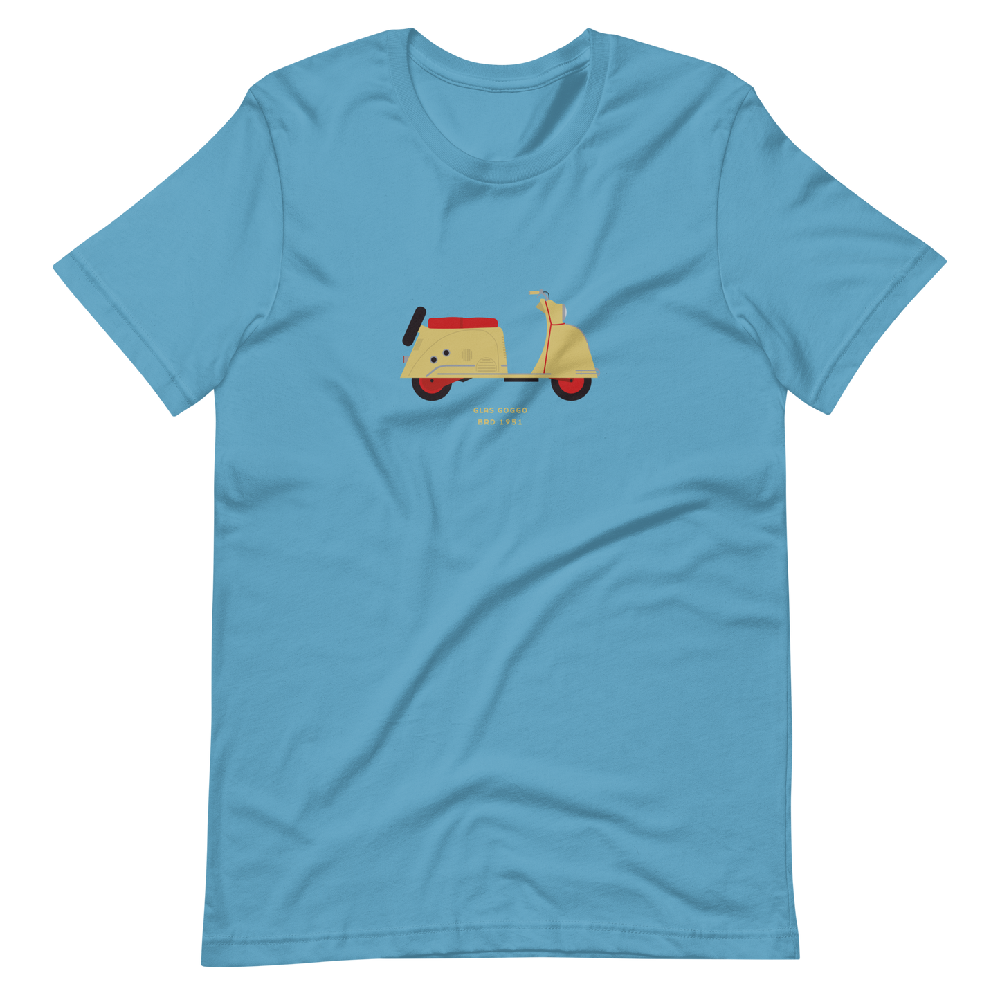 T-Shirt Scooter Glas Goggo, BRD 1951