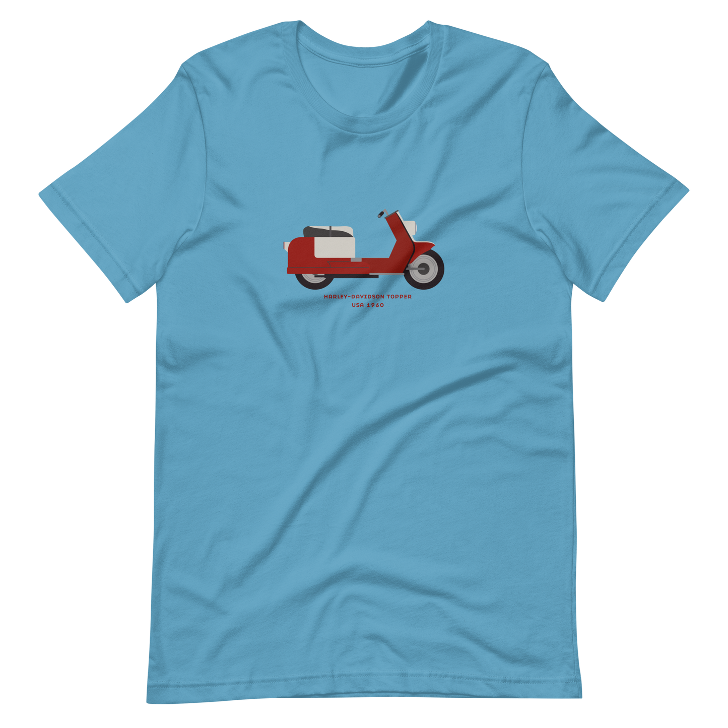 T-Shirt Scooter Harley Davidson Topper, USA 1960