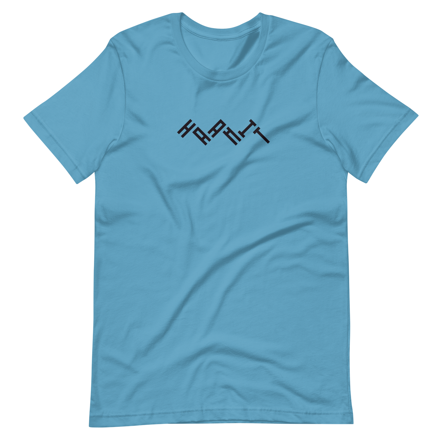 T-Shirt HAAMIT zickzack schwarz