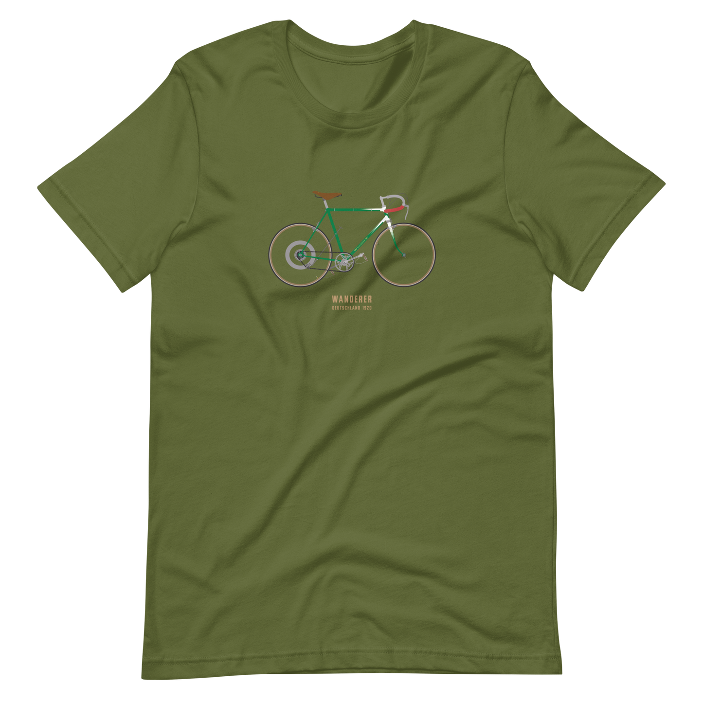 T-Shirt Wanderer Fahrrad, Chemnitz 1920