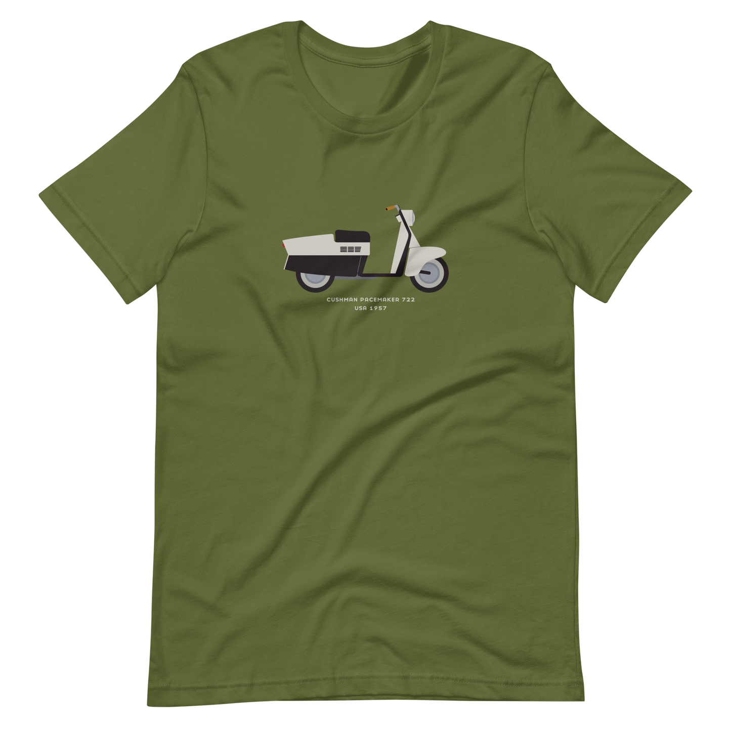 T-Shirt Scooter Cushman Pacemaker 722, USA 1957