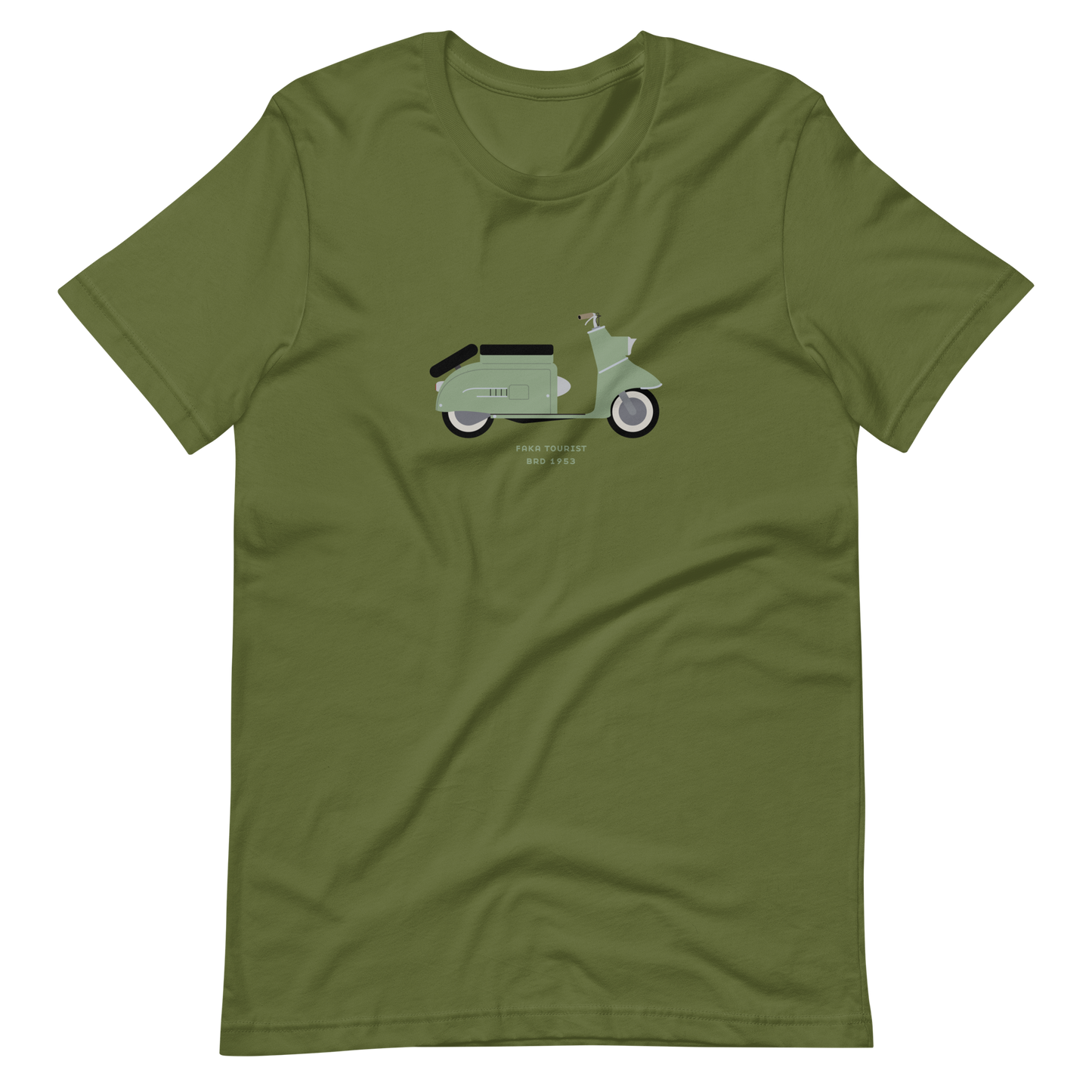 T-Shirt Scooter Faka Tourist, BRD 1953