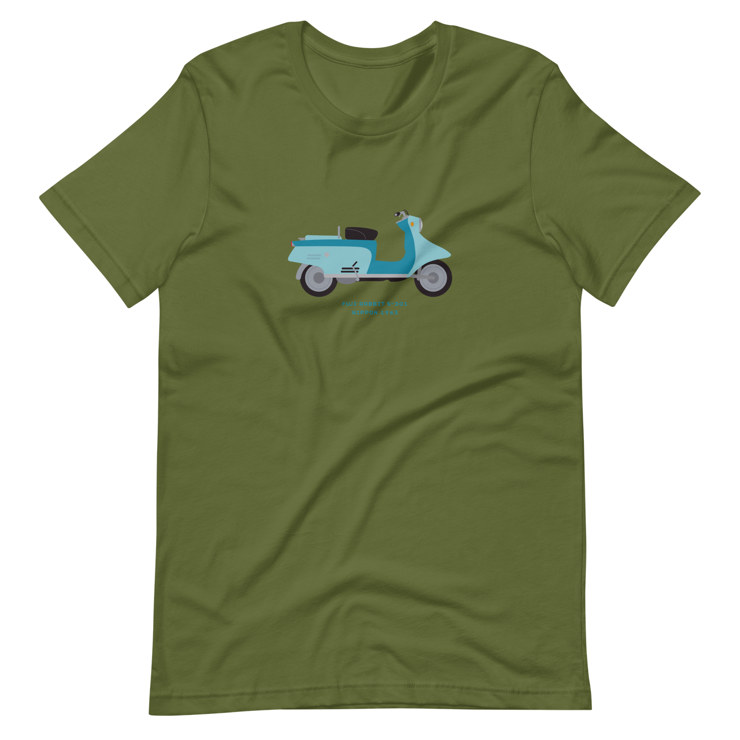 T-Shirt Scooter Fuji Rabbit S-301, Nippon 1963