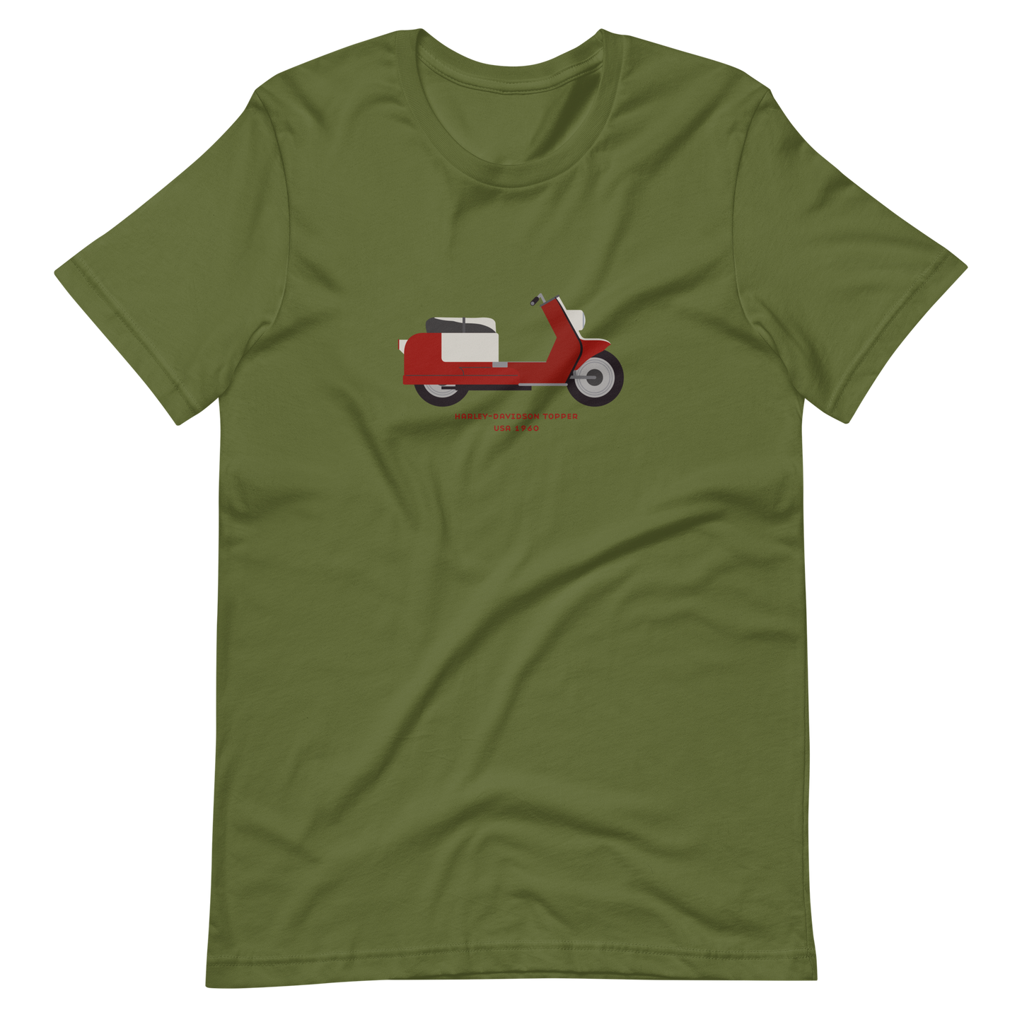 T-Shirt Scooter Harley Davidson Topper, USA 1960