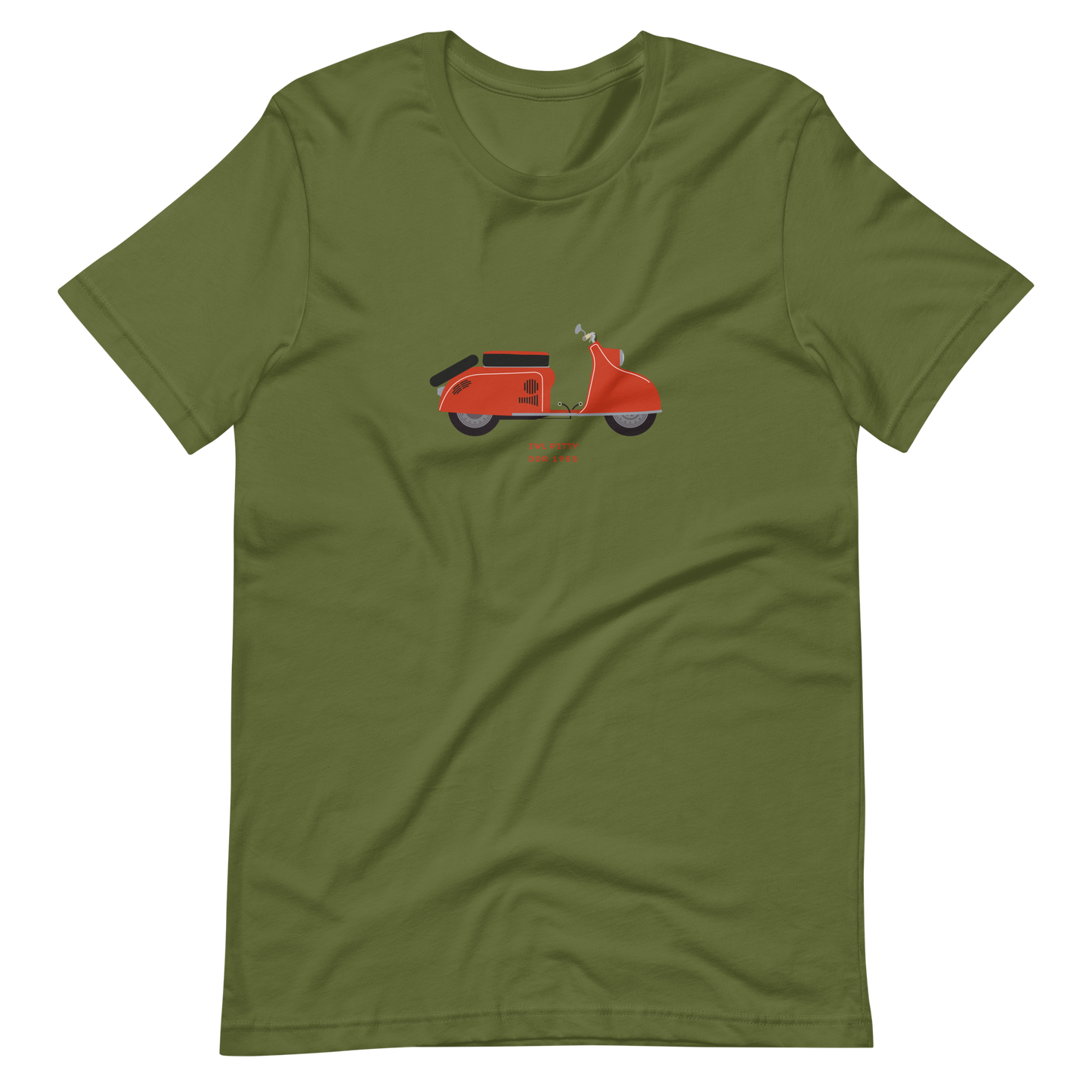 T-Shirt Scooter IWL Pitty, DDR 1955