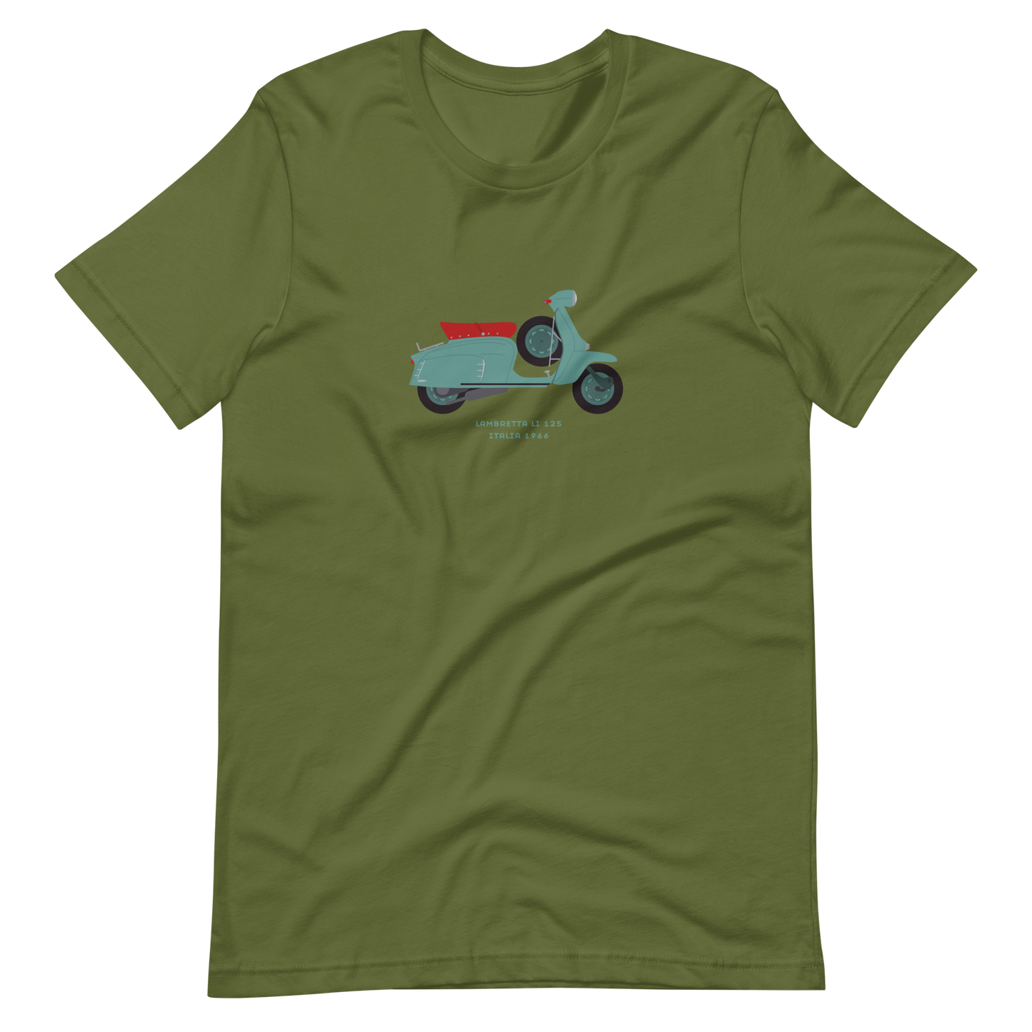 T-Shirt Scooter Lambretta LI 125, Italia 1966