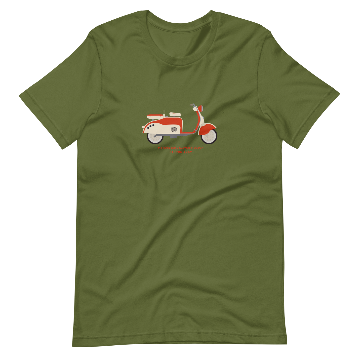 T-Shirt Scooter Mitsubishi Silver Pigeon, Nippon 1959